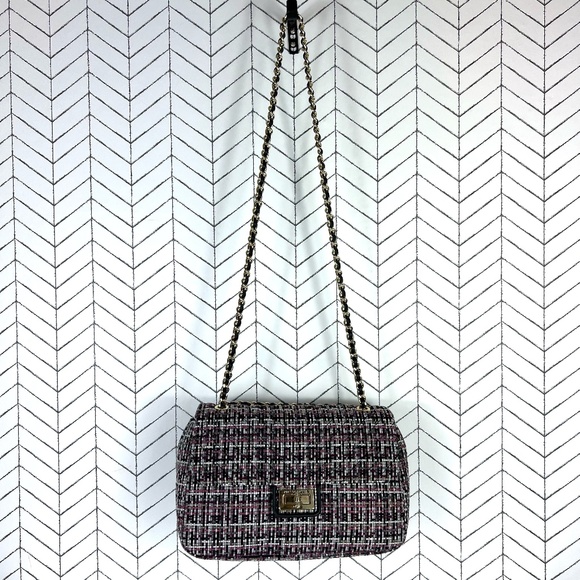 Karl Lagerfeld Tweed Shoulder Crossbody Agyness - Picture 10 of 10